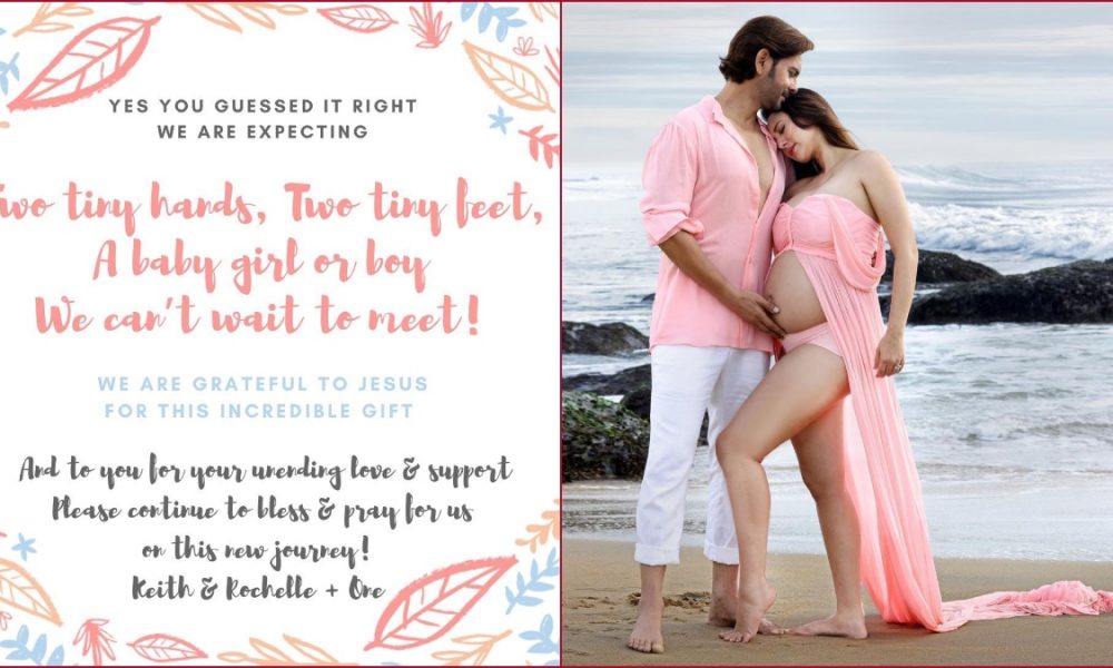 Actor Keith Sequeira and Rochelle Rao soon to-be parents, announces the pregnancy  with an adorable photoshoot