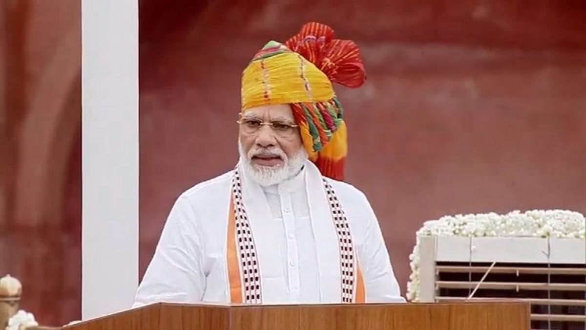 Modi turban -- 2019