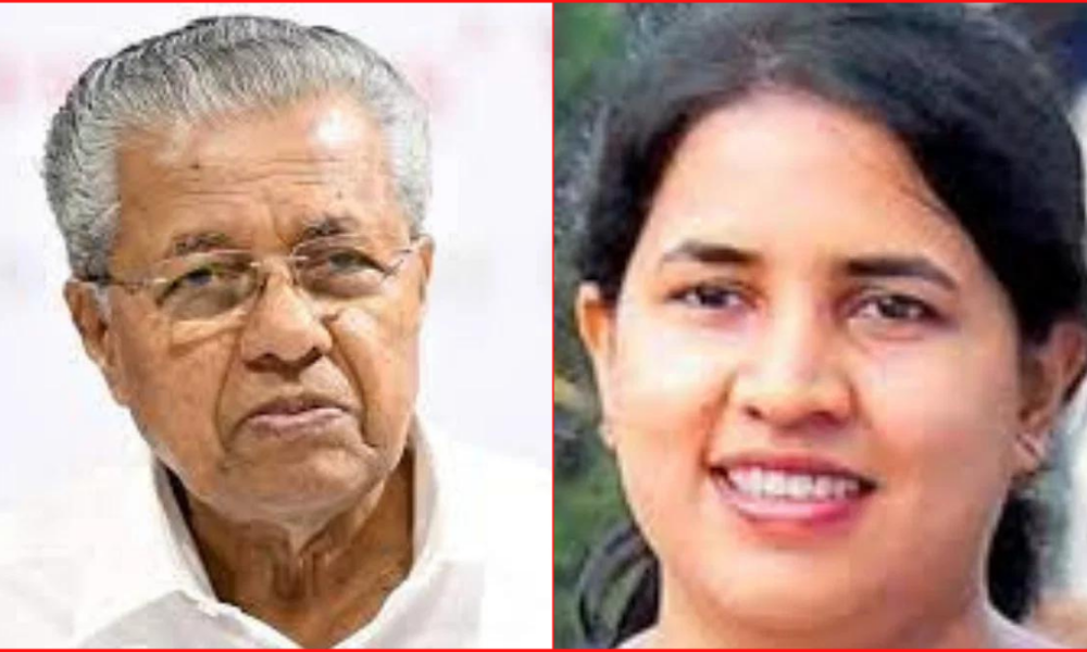 Kerala CM’s daughter accused of receiving Rs 1.72 crore in illegal payments
