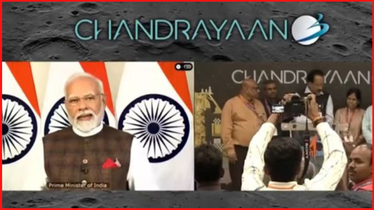 “India is now on the moon…historic day for country’s space sector”: PM Modi hails Chandrayaan-3 mission success