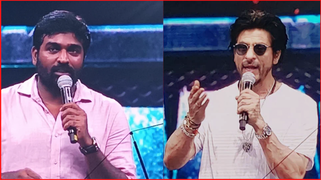 'Jawan' audio launch event LIVE: Check out Shah Rukh Khan and Vijay Sethupathi's playful banter