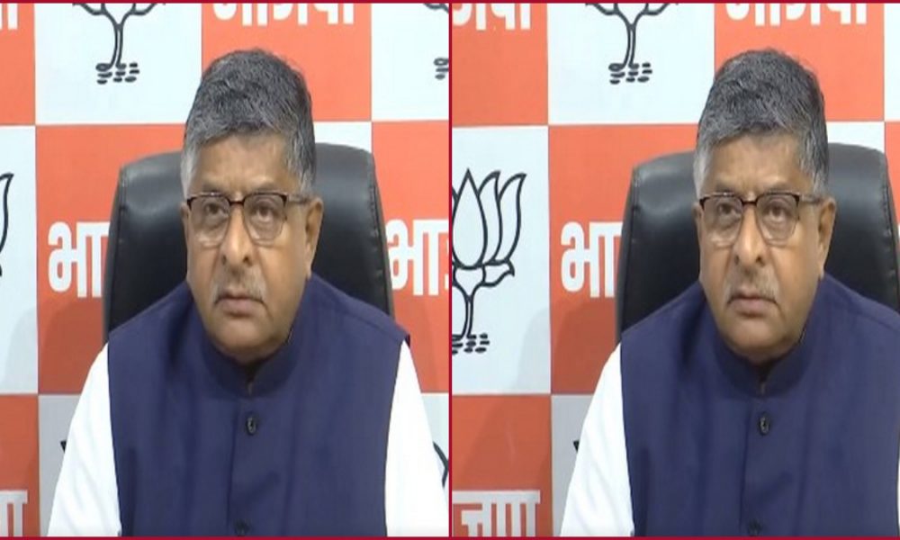 “Why do you try to lower morale of India’s security forces?” Ravi Shankar Prasad hits back at Rahul Gandhi