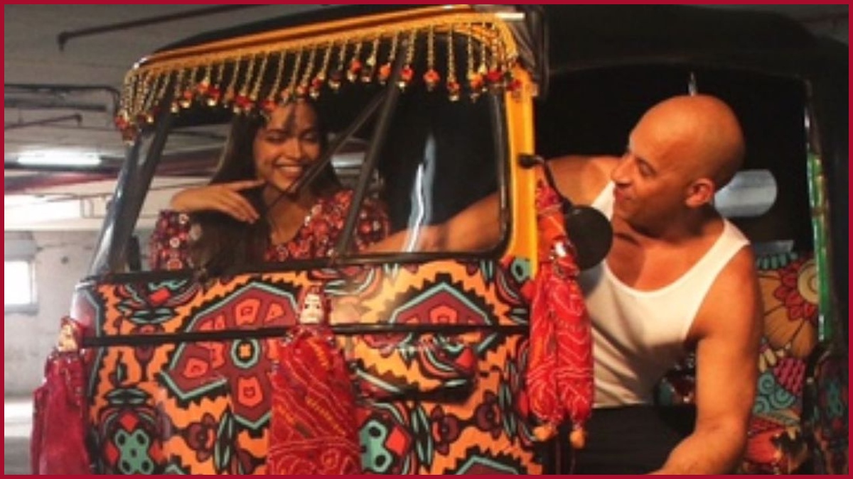 Actor Vin Diesel posts a throwkback picture with Deepika Padukone in an autorickshow, fans call it Fast and Furious 11