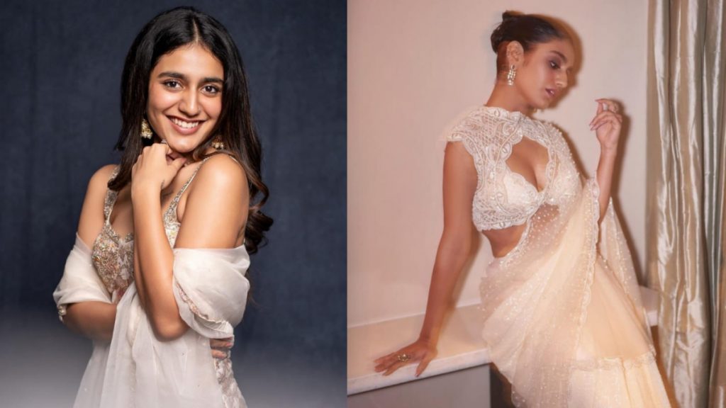 Priya Prakash Varrier Slays in Stunning White Outfits; Sets the Bar for Fashion