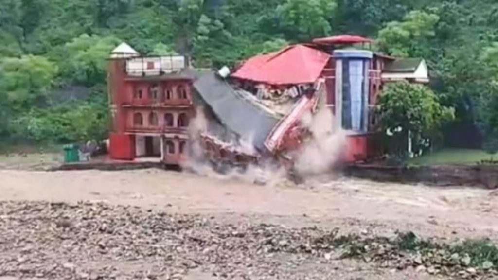 Uttarakhans Rain: Dehradun Defence College Collapses, red alert issued