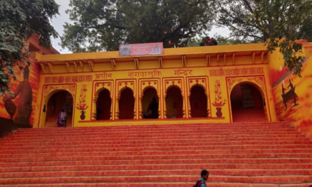 Nag Panchami 2023: Devotees throng ancient Nag Vasuki temple in UP’s Prayagraj