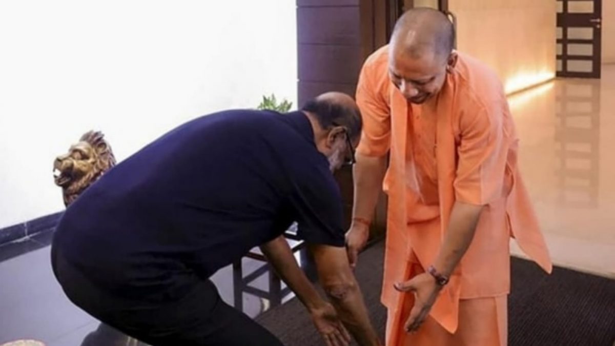Rajinikanth Speaks Up After Facing Criticism For Touching CM Yogi's feet