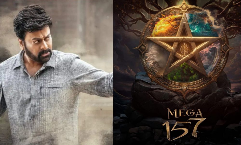 Chiranjeevi Announces Epic Fantasy ‘Mega 157’ on Birthday! Check Out the Poster