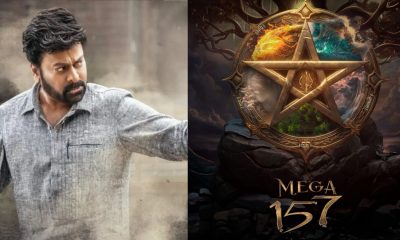 Chiranjeevi Announces Epic Fantasy 'Mega 157' on Birthday! Check Out the Poster