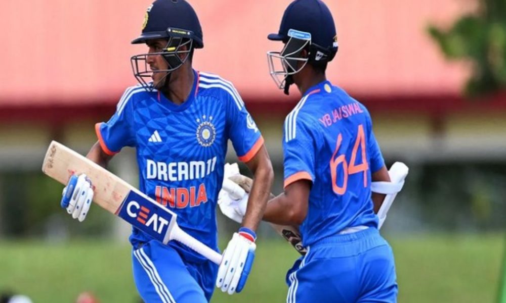Gill-Jaiswal create record for joint-highest opening partnership for India in T20Is