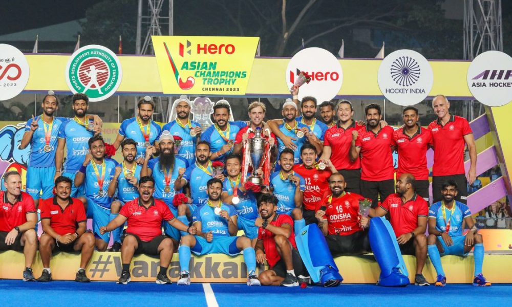 Sachin Tendulkar congratulates Indian men’s hockey team for their ‘outstanding’ ACT title victory