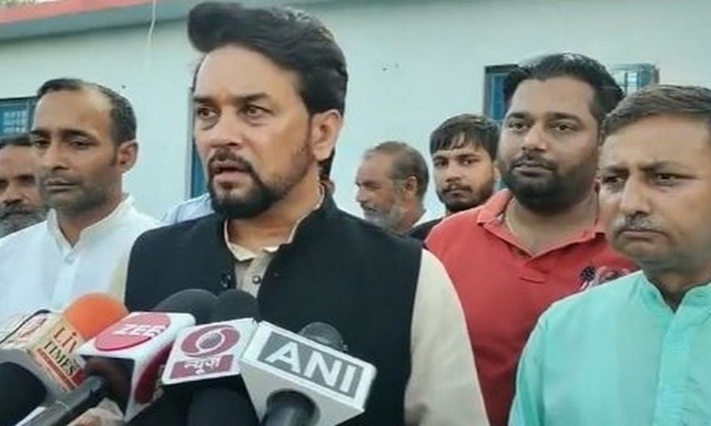Centre allotted Rs 862 crores: Union minister Anurag Thakur takes swipe at Himachal govt over funds claim