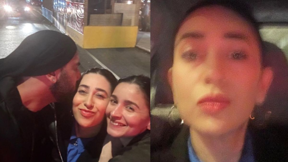 Karishma Kapoor poses with Ranbir Kapoor, Alia Bhatt on their NYC vacation, netizen say ‘looking better then Alia’