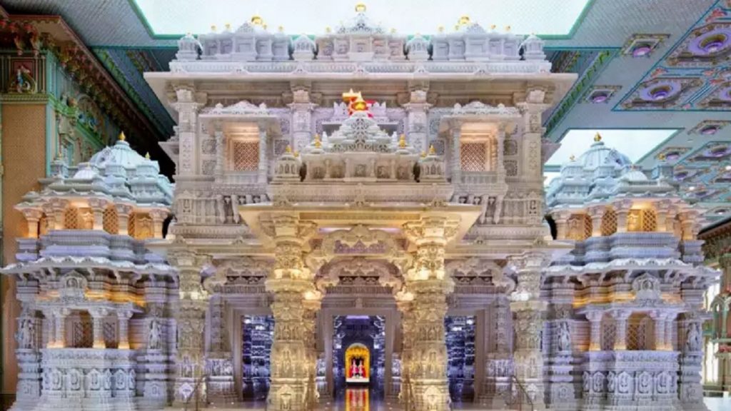 BAPS Hindu temple - New Jersey