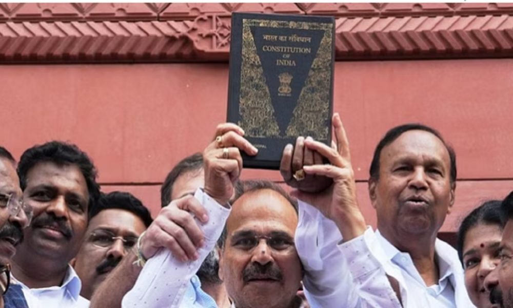 Row over ‘socialist, secular’ word missing in Constitution copy, Law Minister says this