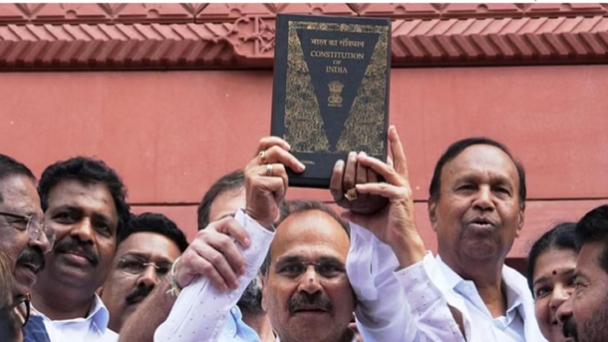 Row over ‘socialist, secular’ word missing in Constitution copy, Law Minister says this