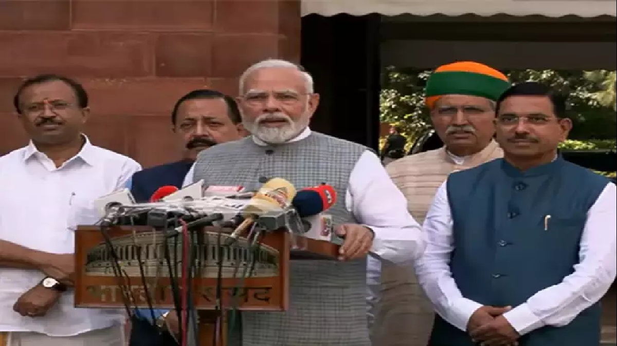 “Session for historic decisions…” PM Modi ahead of special session of Parliament
