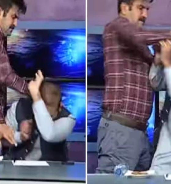 Pak TV fight