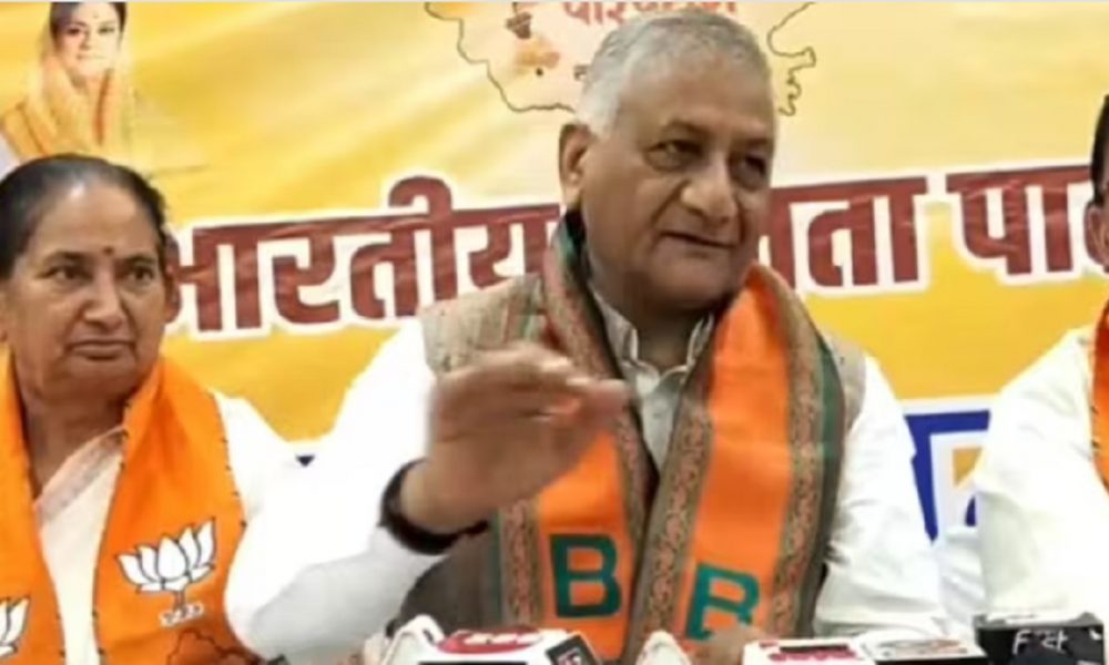 PoK will merge with India on its own: Union Minister VK Singh’s big claim (VIDEO)