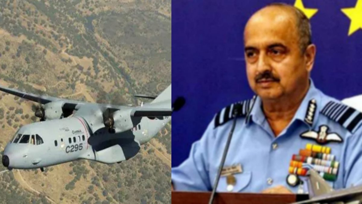IAF Chief VR Chaudhari to receive first C-295 transport aircraft for India in Spain
