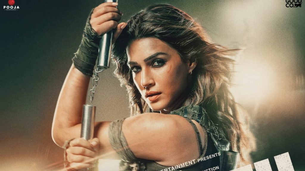 Ganapath First Look Revealed: Kriti Sanon all set in an action-packed avatar