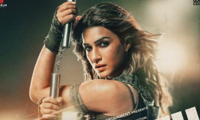 Ganapath First Look Revealed: Kriti Sanon all set in an action-packed avatar