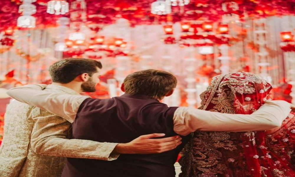 Pakistani pacer Shaheen Afridi gets remarried to wife Ansha Afridi in the grand wedding reception