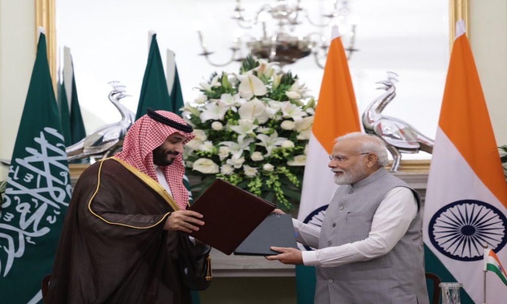 PM Modi reviews trade ties with Saudi Arabia Crown Prince in Delhi