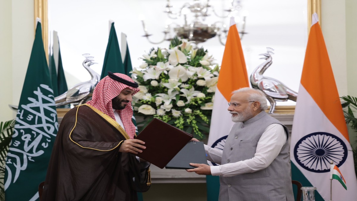PM Modi reviews trade ties with Saudi Arabia Crown Prince in Delhi