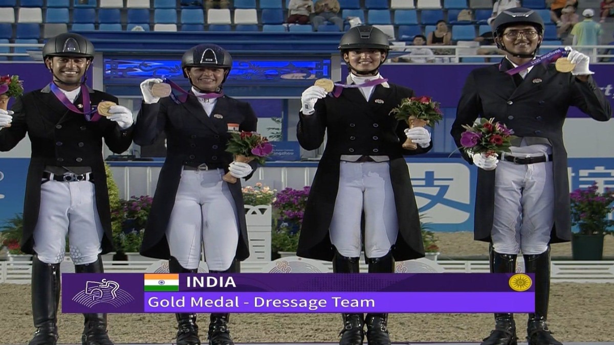 Asian Games 2023, Day 3: India bags gold in equestrian dressage, 2 bronze in sailing; total tally at 14