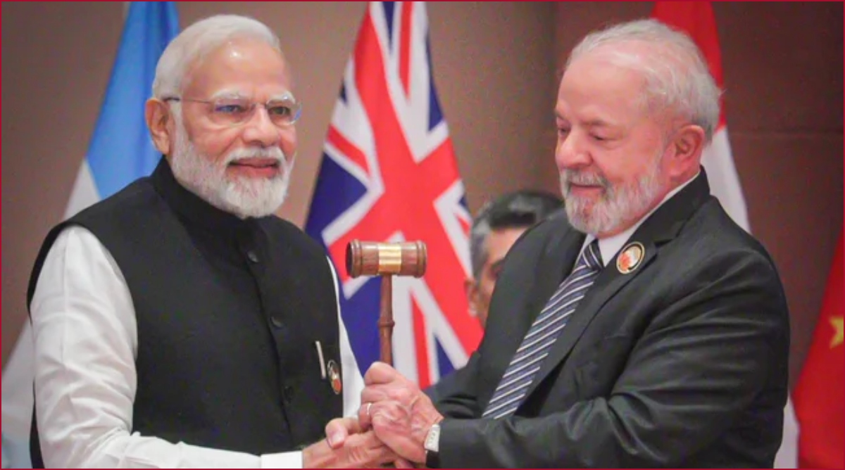 PM Modi hands over gavel of G20 presidency to Brazil President Lula da Silva