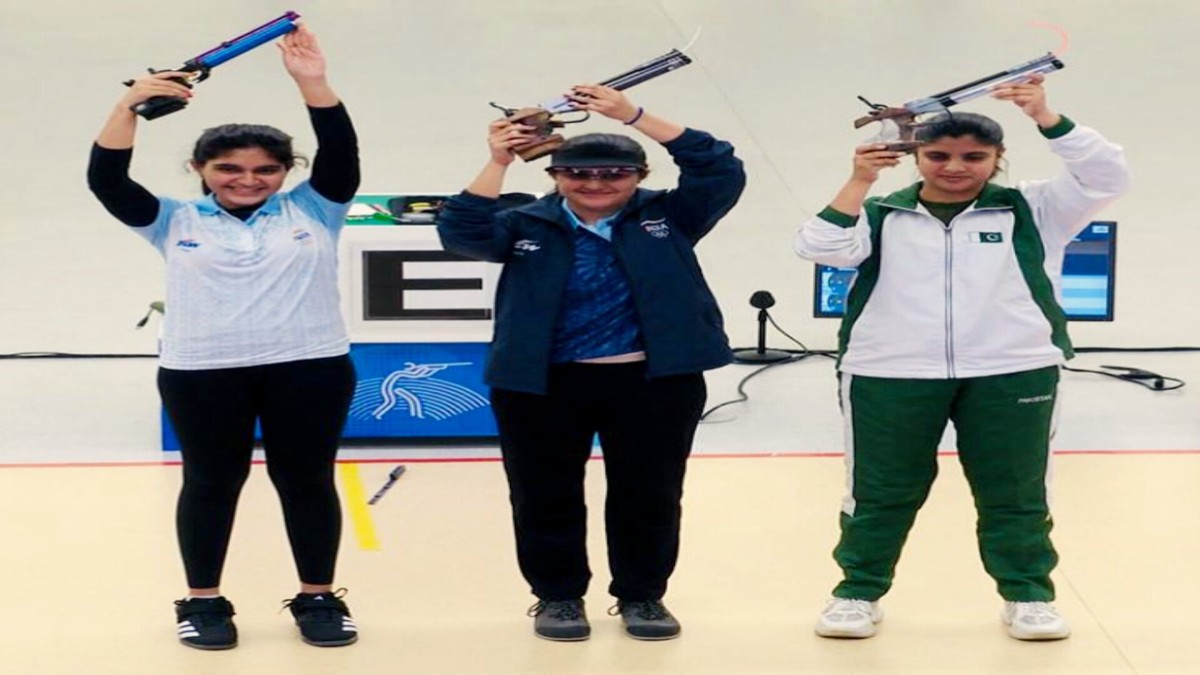 Asian Games: Palak gets record-breaking gold, Esha wins silver in women’s 10 m air pistol final