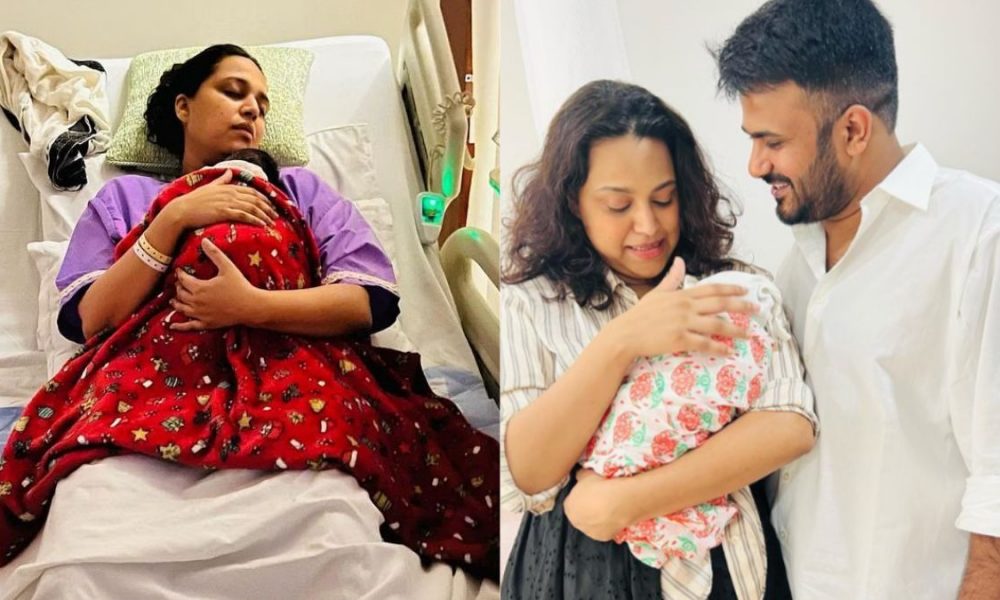 Actress Swara Bhasker and Fahad Ahmed blessed with a baby girl, reveal her name saying ‘prayer heard’