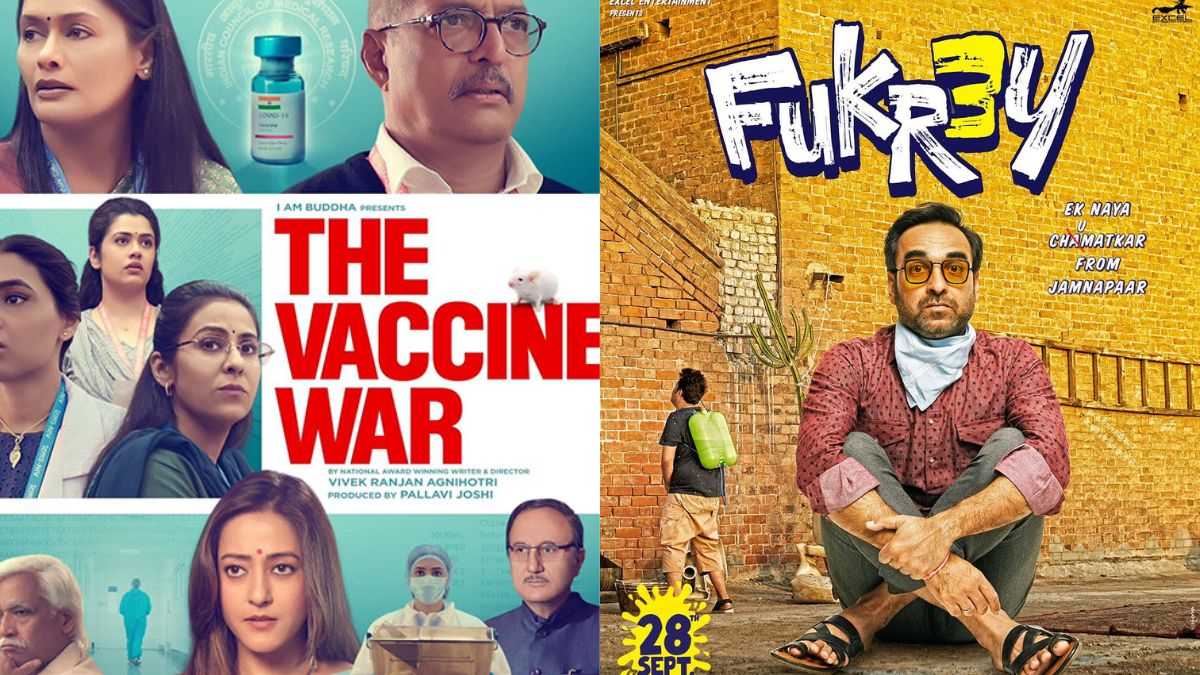 Fukrey 3 Vs The Vaccine War Box Office: Pankaj Tripathi’s ‘Fukra’ gang crushes Vivek Agnihotri’s movie on opening day, here’s how much it earned