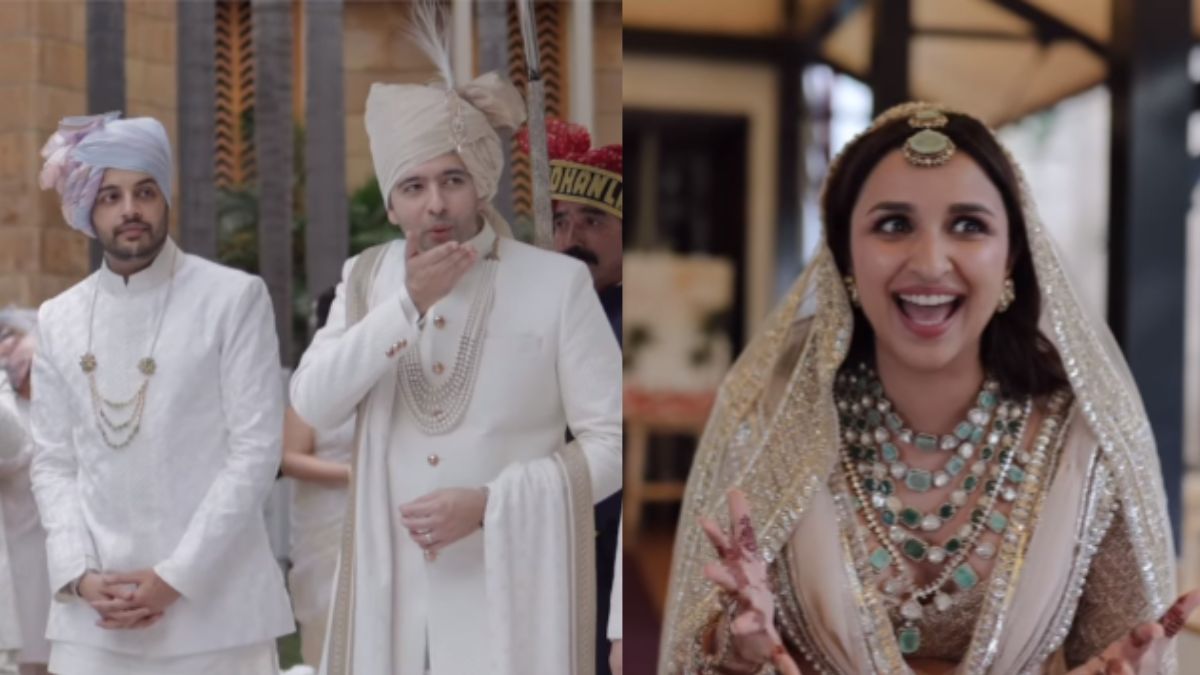 Video: Parineeti Chopra drops new adorable film from her dreamy wedding ceremony, Raghav Chadha reacts