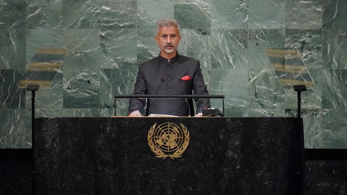 Jaishankar to address United Nations General Assembly today