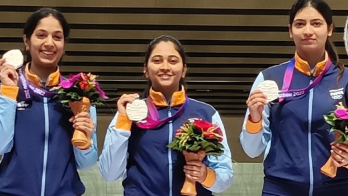Indian women’s team clinches silver in 10m Air Rifle, secures first medal at 19th Asian Games