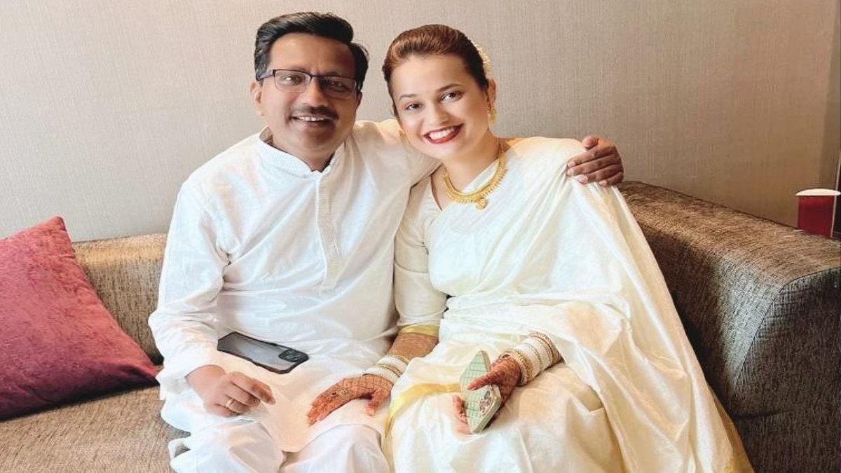 Tina Dabi and husband Pradeep Gawande wlecome their first baby together