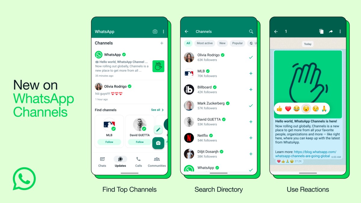 WhatsApp launches new features; unveils Channels in India and 150 other countries