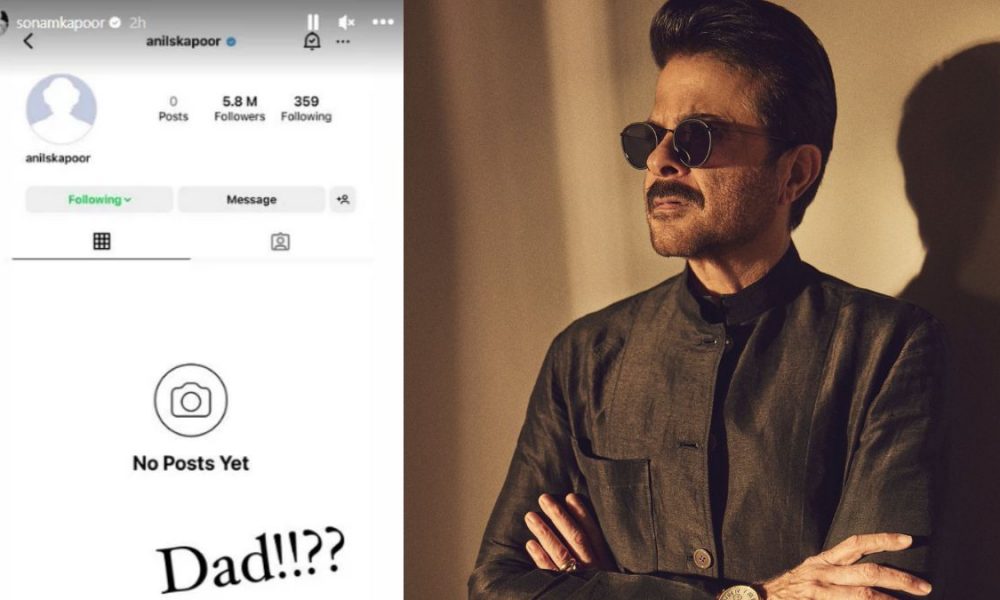 Sonam Kapoor reacts after Anil Kapoor’s all Instagram posts disappear, netizens say ‘another promotional stunt’