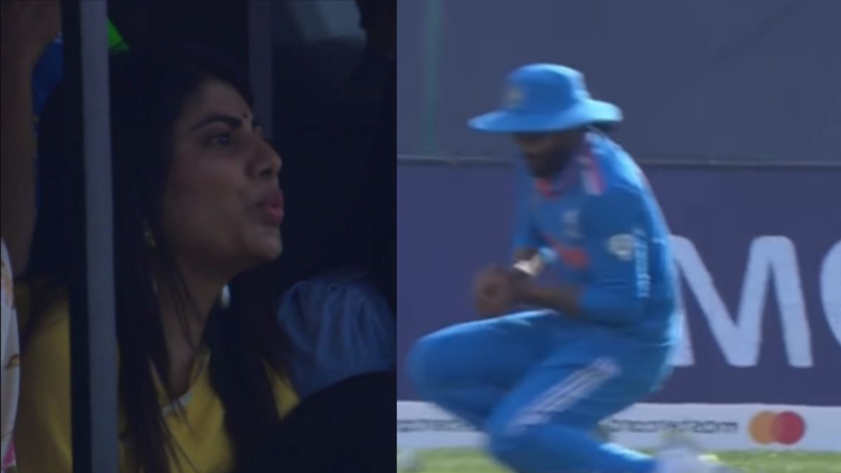 Video: Ravindra Jadeja’s wife Rivaba reacts in disappointment after former drops easy catch against New Zealand