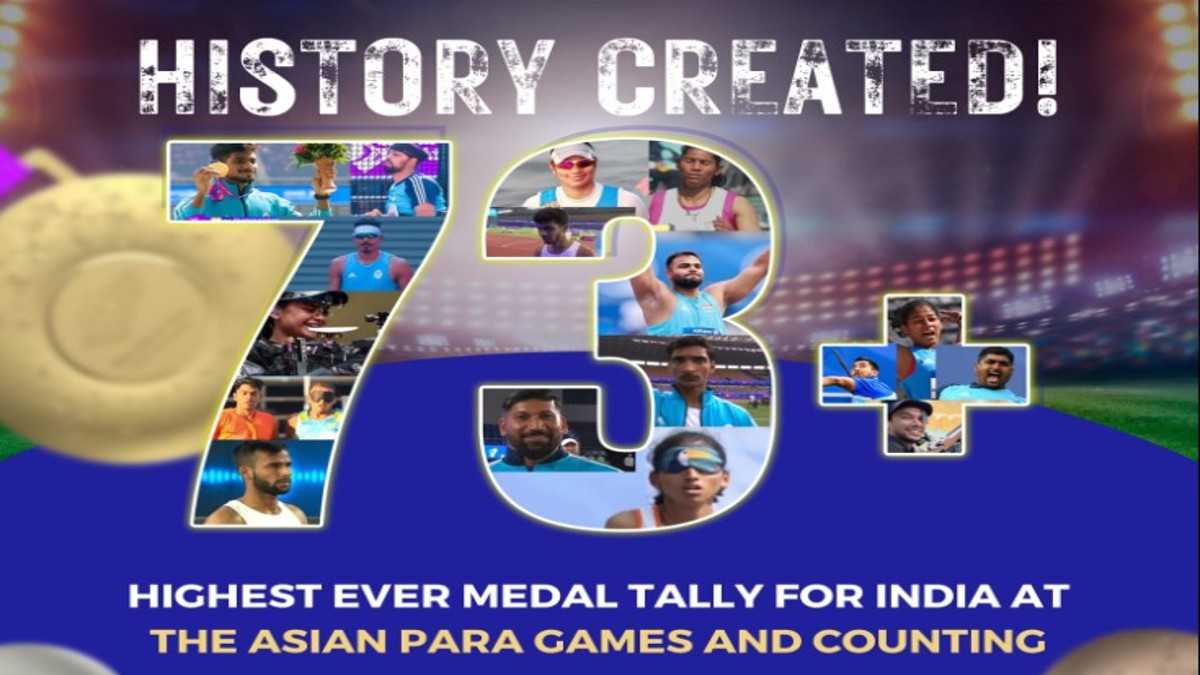 Asian Para Games 2023: India breaks their all-time medals record, finishes day 4 with 81 medals in account