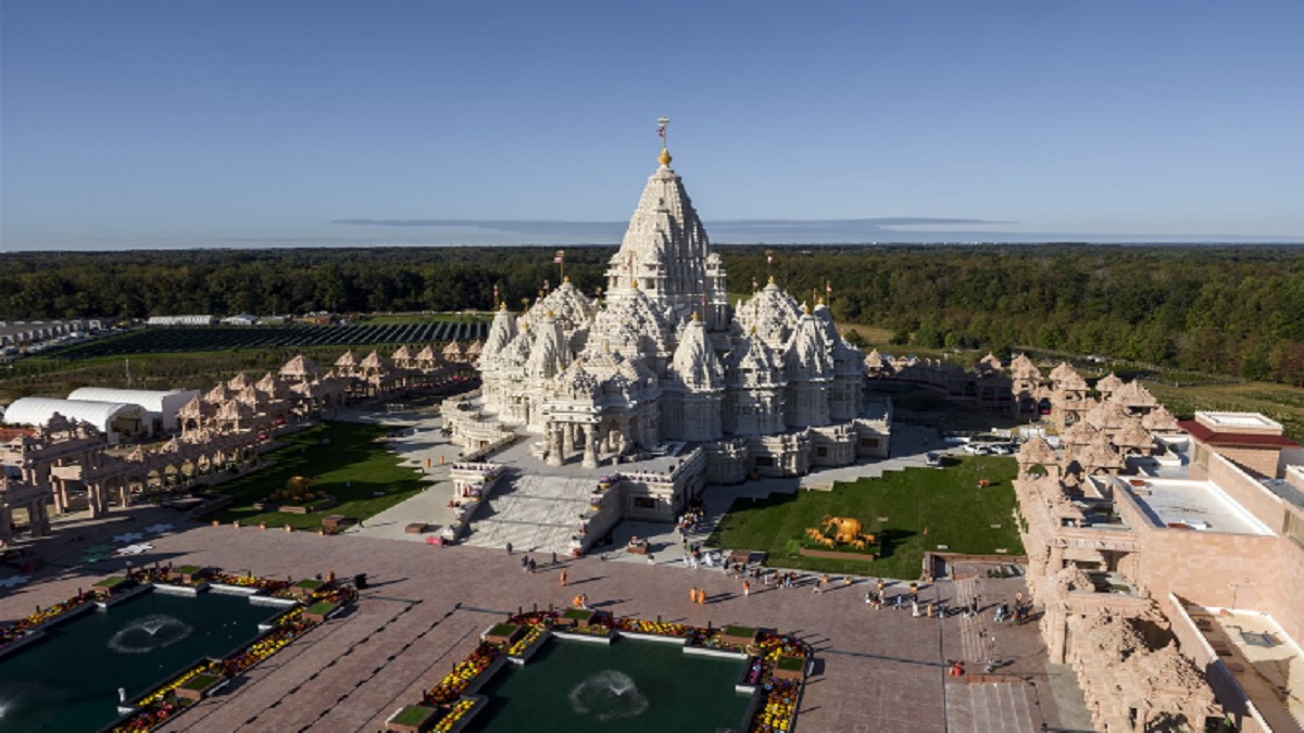 US: Largest Hindu Temple outside India opens its doors for public in New Jersey