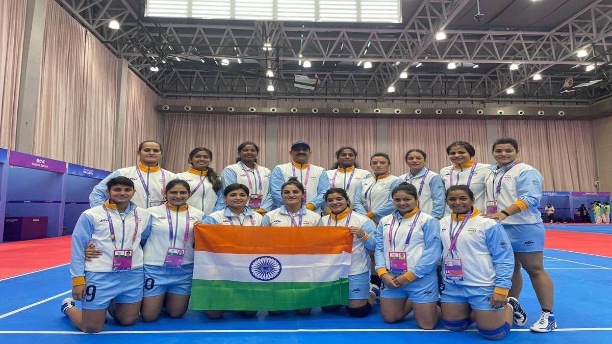 Asian Games 2023: Indian Kabaddi team edged out the Chinese Taipei in the finals to clinch 100th medal