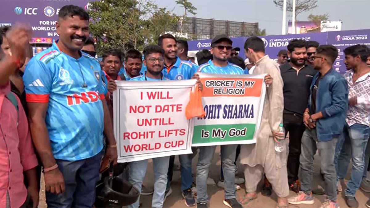 “Rohit Sharma is my God,” says fan as excitement mounts ahead of India-Bangladesh clash