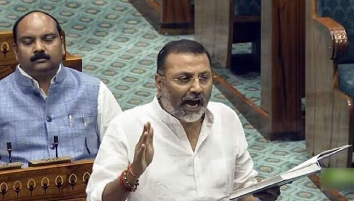 Nishikant Dubey writes to LS Speaker, makes ‘cash for query’ allegations against Mahua Moitra