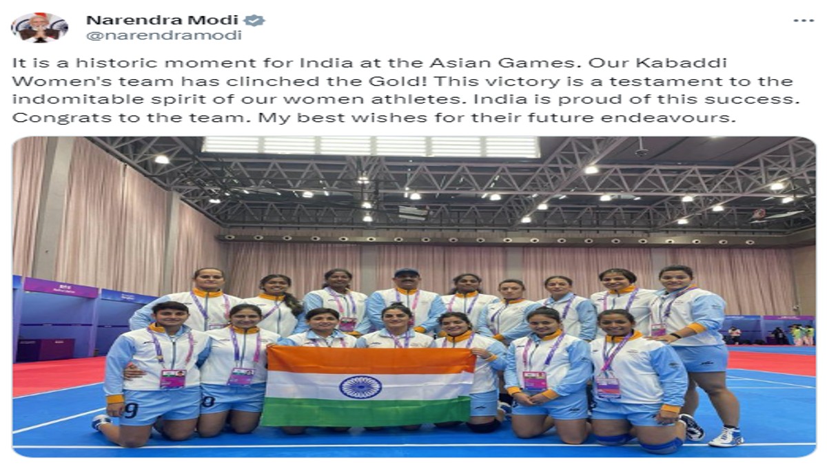 “Momentous achievement…a remarkable milestone”: PM Modi hails India’s Asian Games contingent as medal tally hits 100