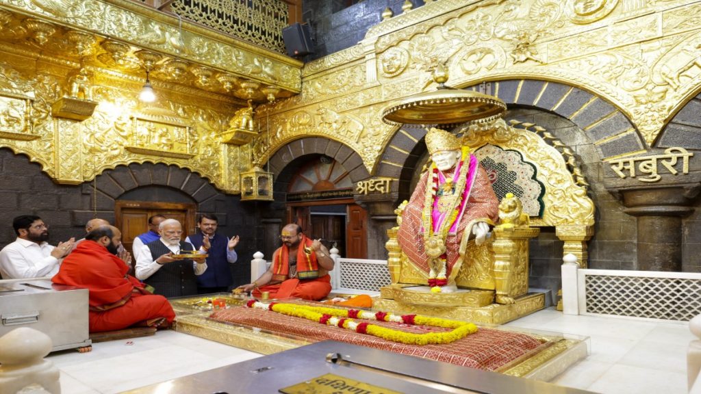 PM Modi at Shirdi