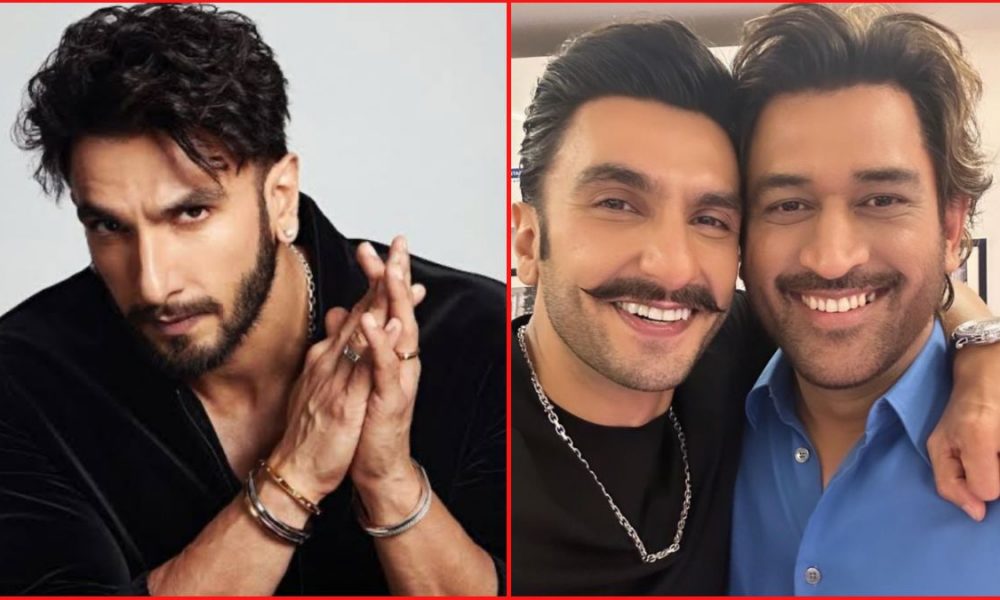 Ranveer Singh shares heartwarming moment with cricket icon Mahendra Singh Dhoni