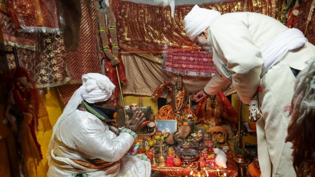 On day-long visit to Uttarakhand, PM Modi performs puja at Parvati Kund in Pithoragarh